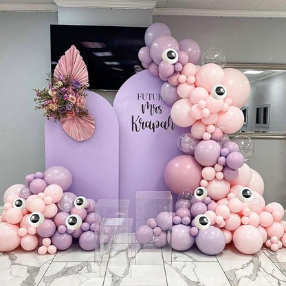 Monster Balloons Arch Kit, Pastel Green Pink Purple Balloon Garland Light Mint - Image 7