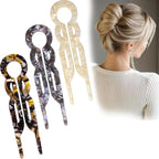 Prestige French Hair Pins,New Hair Accessories, Elegant Hair Clips for Women, Suitable for All Hair Types (3PCS-C)