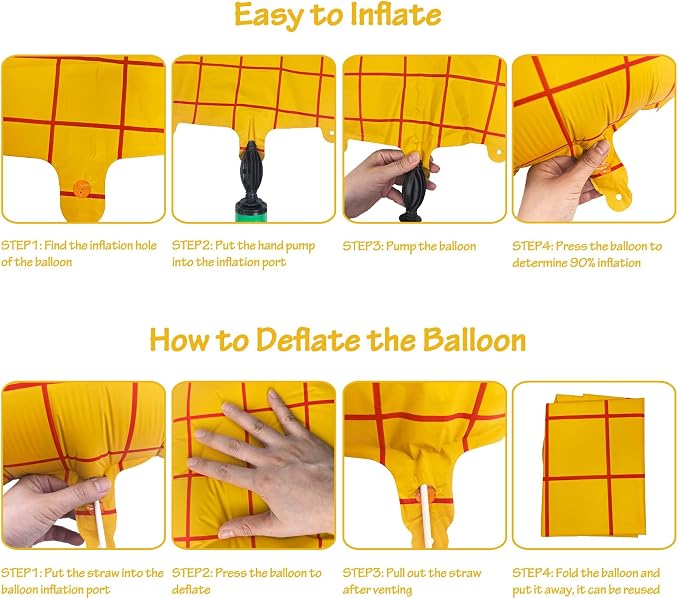 40 In Matte Yellow Number 8 Balloons Helium Foil Mylar Balloon Digital 8 | The - Image 3
