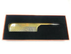 Premium Handmade 100% Oxhorn Anti-static Rat Tail Fine Tooth Comb for Women & Men