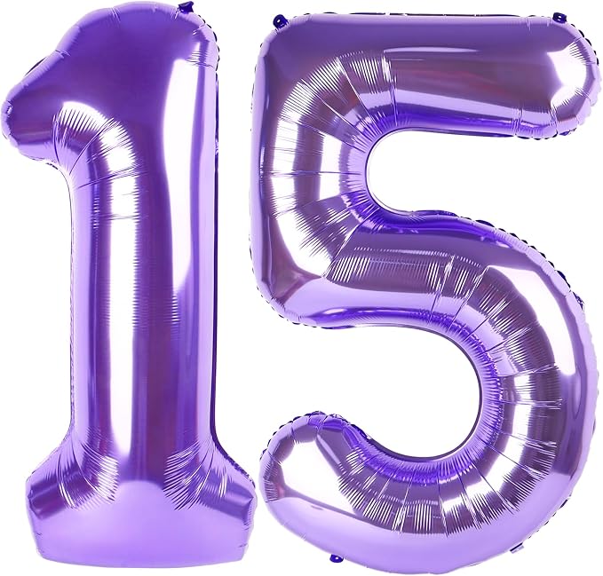 Purple 15 Balloon by IWERP