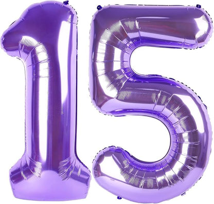 Purple 15 Balloon by IWERP