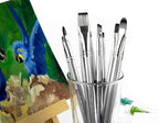 ADIS&Guys 10-Piece Professional Face & Body Painting Brush Set – Ideal for Acrylic, Oil & Watercolors, Perfect for Artists & Kids