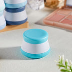 INSFIT Travel Containers for Toiletries, TSA Approved Silicone Cream Jars with Lids, BPA Free Travel Size Toiletries Leakproof Cruise Essentials for Cosmetic Cream Lotion