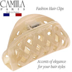 Camila Paris CP3204 French Hair Clip for Women for Thick Volume Hair, no Pulling or Damage, 2.75 in Girls Hair Claw Clips Jaw Fashion Durable and Styling Hair Accessories for Women, Made in France