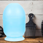 Thickened Hair Dye Mixing Bowl Plastic Hair Color Bowl for Home and Salon Use Blue