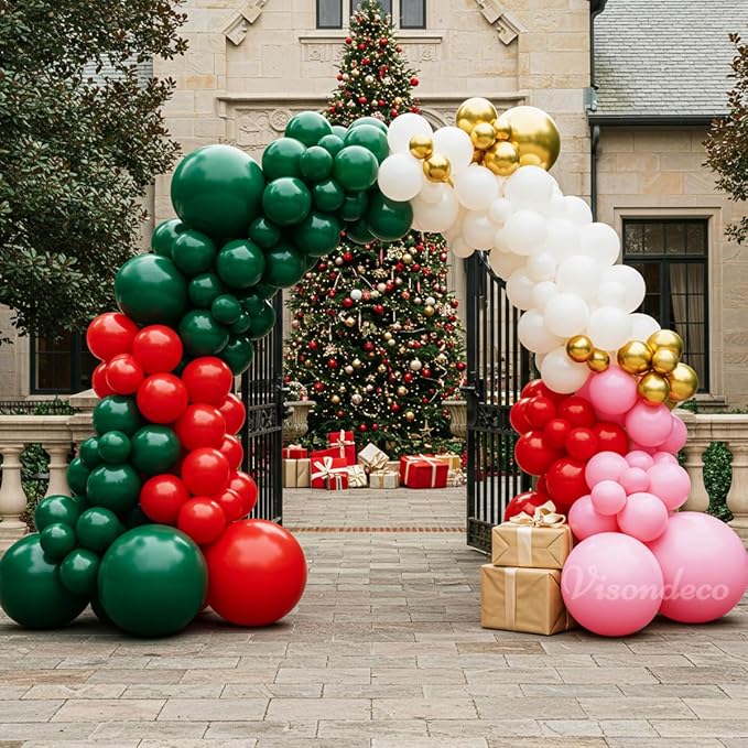Christmas Balloon Arch Kit - Image 8