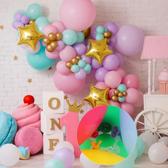 50pcs Balloon Arch Clips, 5.6x5.4x0.2cm/2.2x2.1x0.08in Plastic Balloon Garland - Image 6