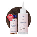 eSalon Permanent Hair Color & Hair Dye Kit - Dark Brown Chocolate - Personal Colorist for Up To 100% Gray Coverage, Ammonia-Free, All Hair Types
