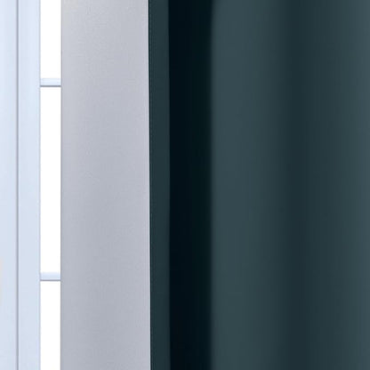 Yakamok Ombre Curtains Stone Blue and Greyish White - Image 6