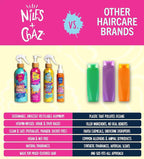 Niles and Chaz What the Frizz! Styling Gel Cream - Kids Curl Cream, Frizz Control, Hydrated & Defined Curls - Paraben, Sulfate, Silicone Free - Curly, Coily, Wavy Hair Products for Kids (8 fl Oz)