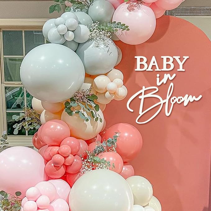 Baby in Bloom Sign, 16”x24” Felt Letter Baby Shower Sign Baby in Bloom Party - Image 5