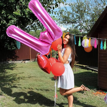 TONIFUL 40 Inch Large Rose Red Letter Balloons - Image 6