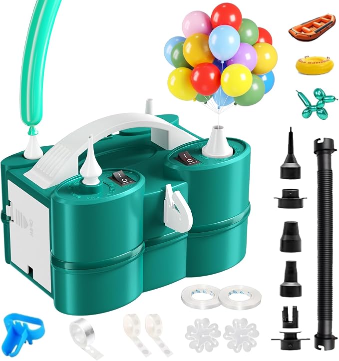 Biapian Balloon Pump Electric, 3-in-1 Portable Electric Air Pump by BIAPIAN