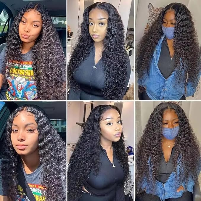32 Inch Kinky Curly Bundles Human Hair Natural Black Peruvian Grade 8A Virgin Remy Hair Extensions Double Weft Color 1B Hair Weave 300g