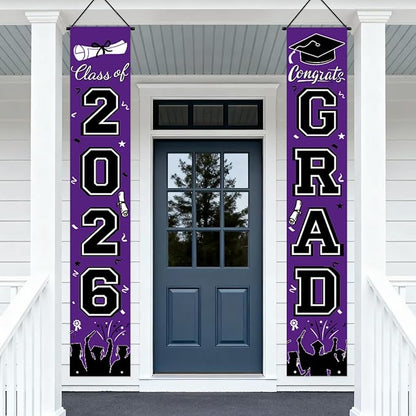 Graduation Banner Class of 2026, Congrats Grad Decorations - Image 5