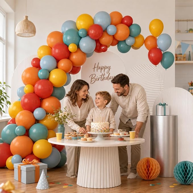 Retro Rainbow Balloons - Image 4