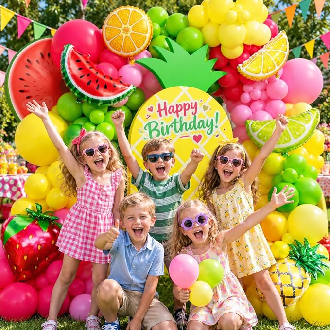 Fruit Balloon Garland Arch Kit 161Pcs - Image 8