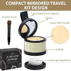2 Pack Hairline Powder for Women and Men, Used to Root Touch Up Hair Color, Thinning and Gray Hair Coverage and Bald Spots Coverage, Matte Light Blonde