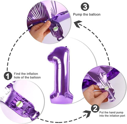 22 Balloon Numbers 40Inch for 12 22th Year Old Birthday Decorations, Inflation - Image 6