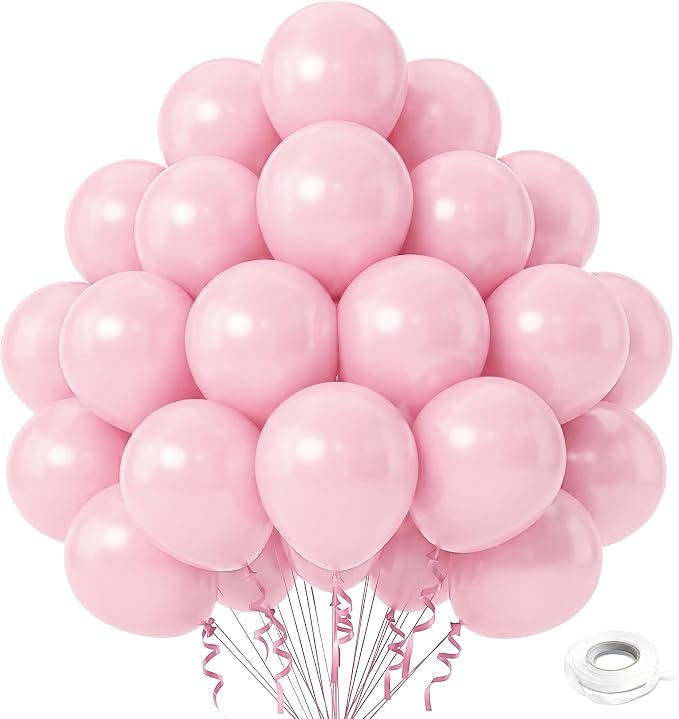 Light Pink Balloons, Baby Shower, Anniversary, Graduation, Wedding Decorations by GoldenParty