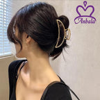 ANBALA Gold Hair Clips, Metal Large Claw Clips for Thick Hair Big Jaw Clips for Hair, Butterfly Hair Clips Hair Accessories for Women