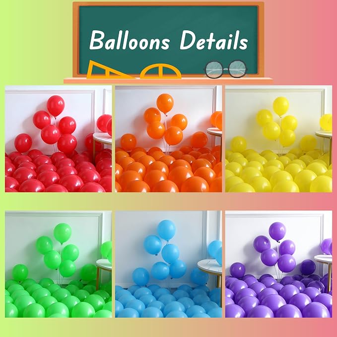 Back To School Balloon Arch Garland Kit, First Day of School Decorations | - Image 4