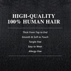Kinky Straight Clip in Hair Extensions Real Human Hair 2 Pack 240g Seamless Clip in Hair Extensions for Women Full Max with 16Pcs PU Skin Weft 22inch Natural Black