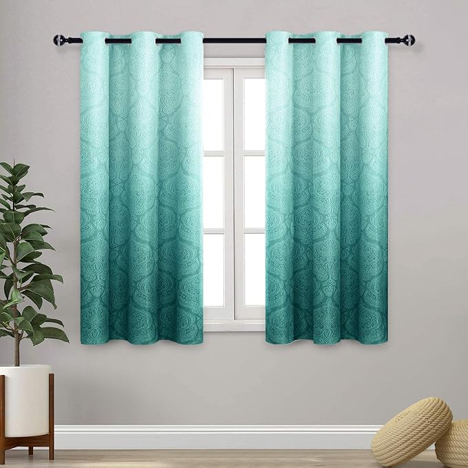 DWCN Short Blackout Curtains for Bedroom by DWCN