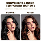 Temporary Hair Color Chalk For Kids, Hair Wax Color For 4 5 6 7 8 9 Year Old Girl Gifts, Birthday,Party, Cosplay DIY, Children's Day, Halloween, Christmas (1, Brown)