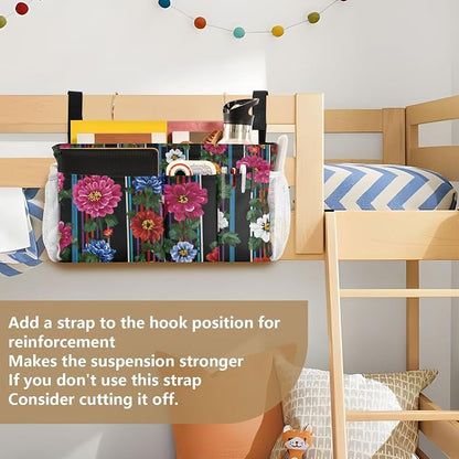 Bedside Caddy Hanging Bunk Bed Caddy Bed Organizer Hanging Pocket - Image 6