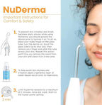 Pure Daily Care NuDerma Handheld Skin Therapy Wand Machine w/Neon – Anti-Aging - Skin Tightening - Wrinkle Reducing - Dark Circles – Clarifying - Hair & Scalp Stimulator