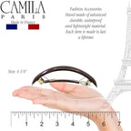 Camila Paris CP2638 French Hair Barrette Clip for Girls for Thick Curly Wavy Long Hair, Strong Hold Grip Hair Clips for Women, Automatic, No Slip Durable Styling Girls Hair Accessories, Made in France