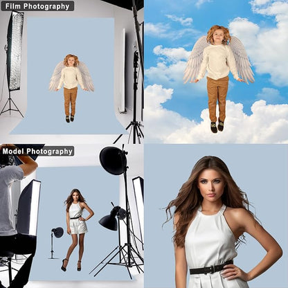 Dusty Blue Photography Backdrop - Image 3