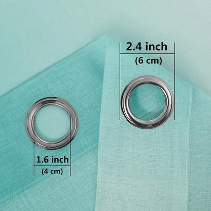 DWCN Ombre Short Sheer Curtains - Image 2