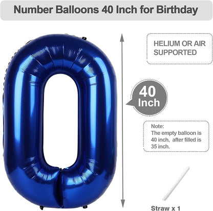 Numbers 50 Balloon 40Inch Silver Balloons - Image 5