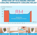 20 Sheets Fever Patches for Kids - Hot Weather Cooling Gel Patches for Adults - Headache Patches - Forehead Fever Cool Pads