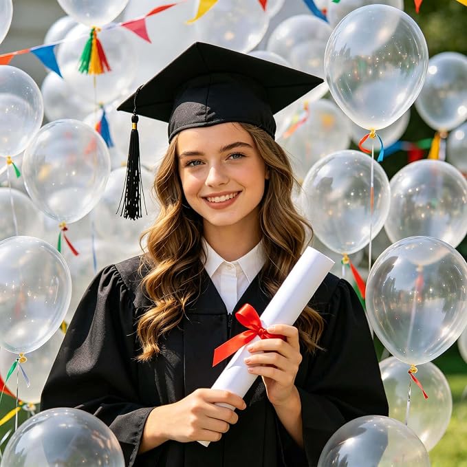 Clear Balloons 110Pcs, 5 Inch Small Latex Party Balloons, Mini Thick Clear - Image 5