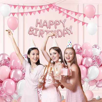 Light Pink and White Balloons - Image 5