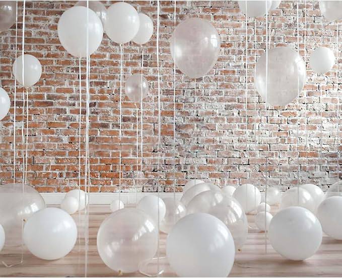 Clear Balloons 110Pcs, 5 Inch Small Latex Party Balloons, Mini Thick Clear - Image 8