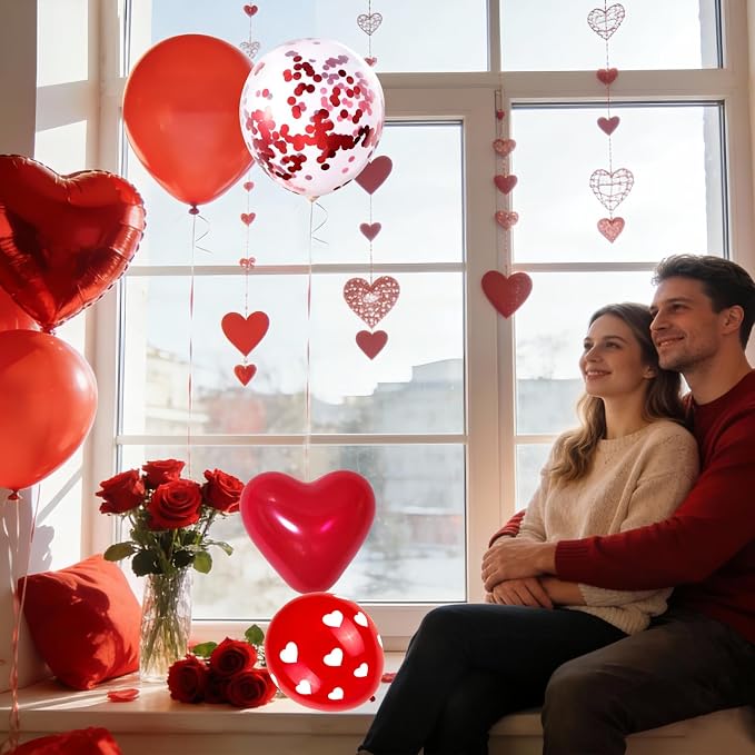 75 PCS Valentines Day Balloons - Image 7