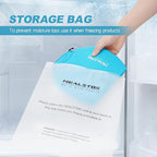 Head Ice Hat, Ice Cap for Head, Ice Head Wrap, Cold & Hot Therapy Reusable 360 Compression Flexible Ice Pack Wrap. Blue