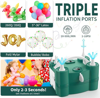 Balloon Pump 3-in-1 Electric Air Pump - Image 2