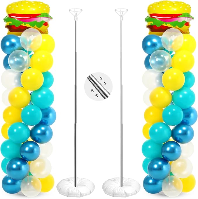 Hungdao 2 Sets Sponge Balloon Column Stand Kit by Hungdao
