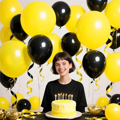 Yellow Big Balloons 32pcs, 18 Inch Large Latex Giant Heavy Duty Balloons - Image 6