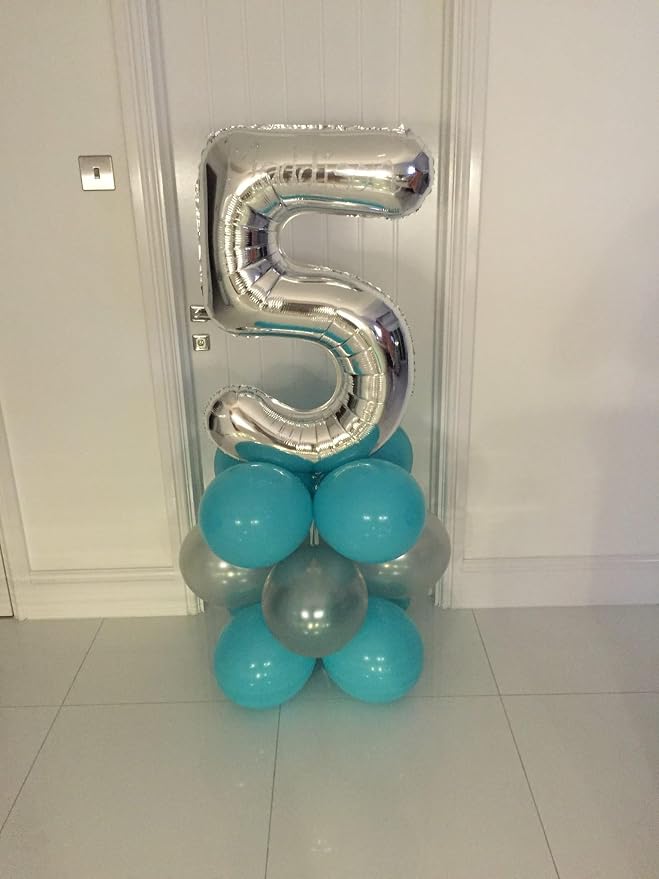 Sliver 17 Balloon - Image 4
