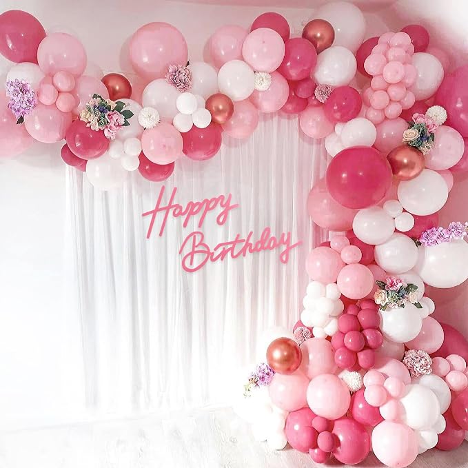 TONIFUL Happy Birthday Sign for Backdrop - Image 4