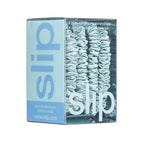 slip Skinny Scrunchies: Anti-Crease, Anti-Breakage Slipsilk™ Design Protects Delicate Hair | Includes 4 Pure Silk Scrunchies: Sky Blue