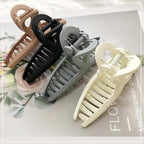 5 Pack Hair Claw Clip Large Matte 4.3 Inch No Slip Big Butterfly Jaw Clips Clamp Assorted Colors for Thin Fine Medium Thick Hair Women
