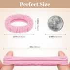 WantGor Hair Ties, Women 10PCS Hair Bands No Damage Elastic Scrunchies Seamless Ponytail Holders Hair Accessories Head Bands for Women's Thick Thin Hair (Multicolor)